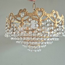 Ancien lustre en cristal