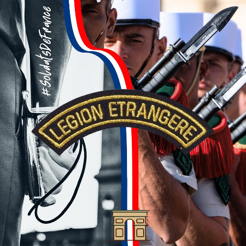 Legion etrangere ecusson de - etrangere,