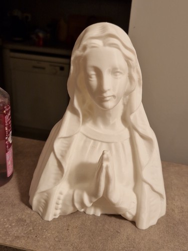 Vierge marie blanche objet - objet, 3d