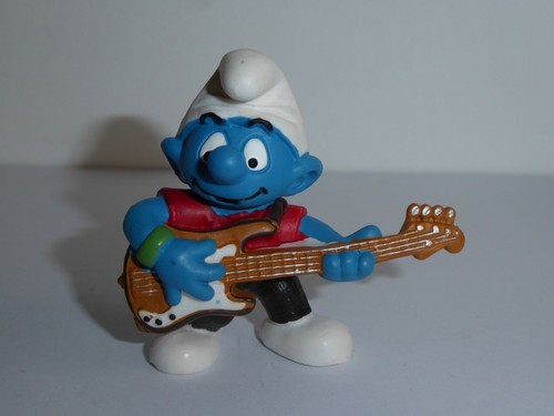 Pvc figurine schtroumpfs - figurine,