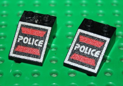 Lego black slope 3x2 with - 33,