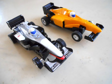 LOT DE 2 VOITURES FORMULE 1 ARTIN POUR CIRCUIT SLOT RACING VINTAGE /NON TESTEES