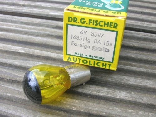 Yellow searchlamp bulb - searchlamp,