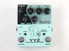 Used Tech 21 YYZ Shape Shifter Geddy Lee Bass Guitar Effects Pedal