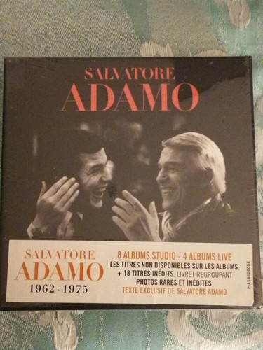 Coffret salvatore adamo - coffret,