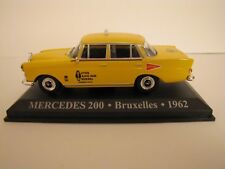 MERCEDES 200  TAXI BRUXELLES 1962