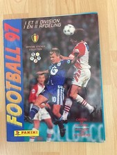 ALBUM STICKERS FOOTBALL 1997 BELGIQUE PANINI - COMPLETE 73%