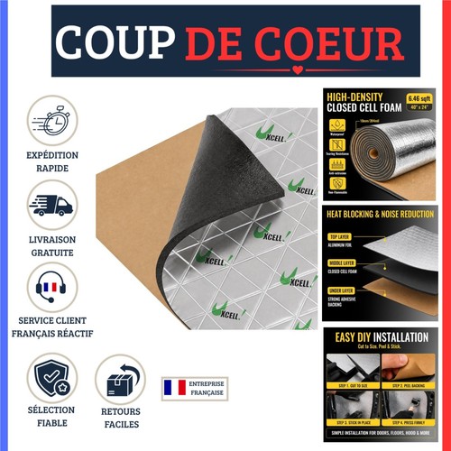 Tapis isolation phonique - , et