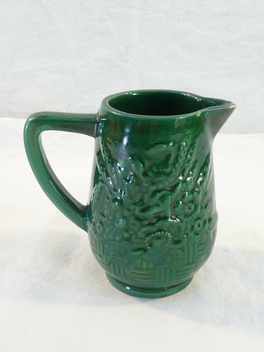 Ancien petit pichet - ancien, vert