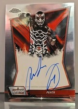 Penta Auto WWE Topps Chrome