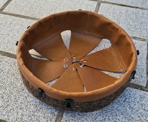 Coiffe intérieur cuir casque - cuir,