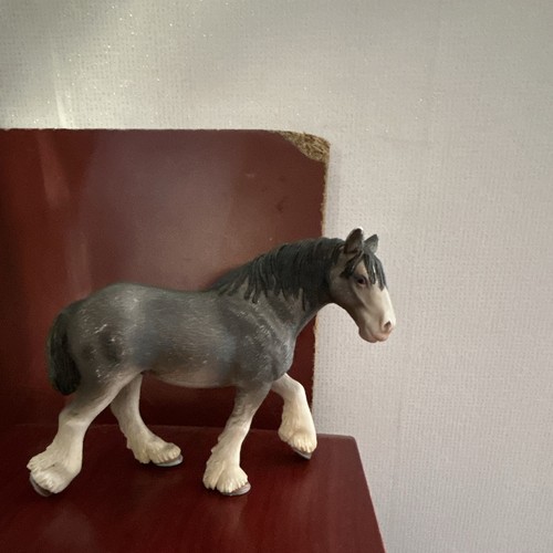 Schleich figurine cheval gris - schleich,