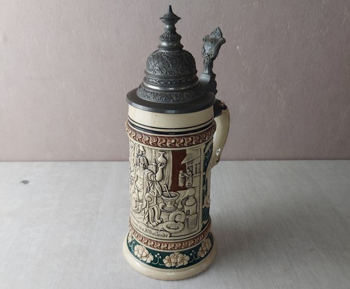Ancienne chope bière - ancienne,