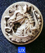 Superbe Bouton Ancien Métal