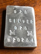 Joli petit lingot argent