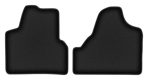 Tapis avant velours noirs