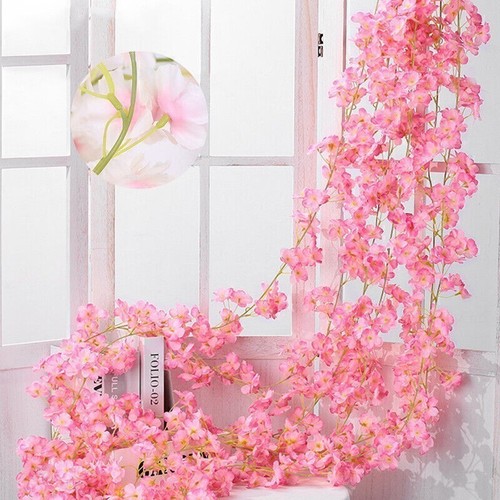 Cerisier rotin fleur guirlande - cerisier,