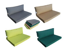 Natalia Spzoo Coussins matelas pour Canapé Palette Siège, Dossier, Set avec zip