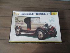 HELLER CITROEN B.14 BORDEN PLASTIC MODEL KIT OPEN SEALED INSIDE 1:24 SCALE