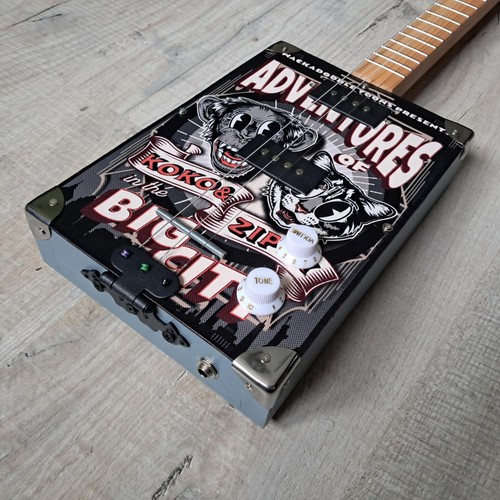 Cigar box guitar g 3 - cigar,
