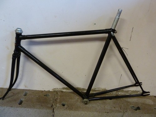 Ancien vélo cadre piste - ancien,