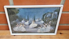 Vintage Normill Print of Ballet L'AIGLON Oil Painting by Carlotta Edwards 1950's