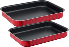 Tefal Tempo Flame Rectangle Oven Try Set Non Stick Coated In France 30, 35 Cm