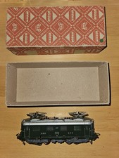 Märklin H0 RES 800 electric locomotive single-sided illuminated SBB CFF from 1953 original packaging