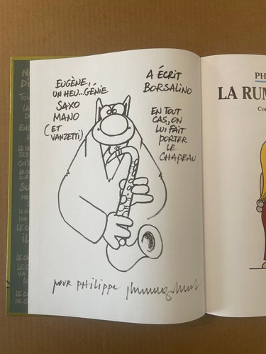 Philippe geluck dédicace - geluck,