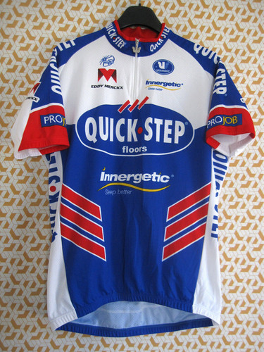 Maillot cycliste quick step - maillot,