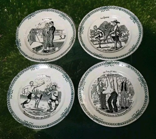 Assiettes parlante amand - 4, st