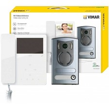 Kit Vidéophone Mono/Bifamilial Deux Fils Plus Série Tab ELVOX 7549/M VIMAR