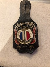Insigne pompiers marins du feu