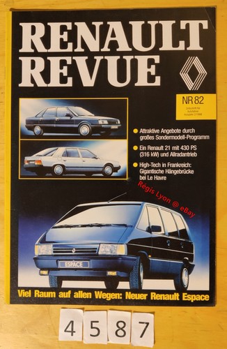 Renault revue 02 1988 - revue, 02/1988
