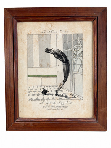 Gravure caricature 1817 - , le