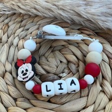 Attache tétine minnie