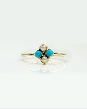 Bague Or Jaune 18k 1.24grs