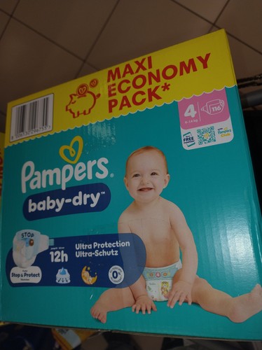 Pampers baby dry - pampers, couches