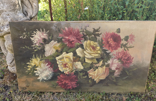 Tableau ancien peinture hst - ancien,