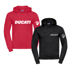 Ducati Inspired Hoodie Motorcycle Enduro Bike Racing  Gift Mens Premium UPTO 5XL