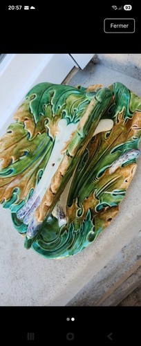 Plat asperge barbotine - a,