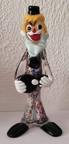 Clown verre murano - verre, de