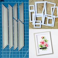 Metal Cutting Dies Border Scrapbooking Photo Frame Embossing Paper Card Stencil