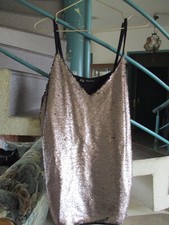 Top Spaghetti Taille 42/44 Marron Marque BODY FLIRT Femme Neuf