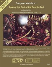 1e N1 Against the Cult of the Reptile God Advanced Dungeons Dragons AD&D 1st Ed.