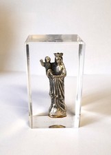 PRESSE-PAPIER VIERGE ET JESUS