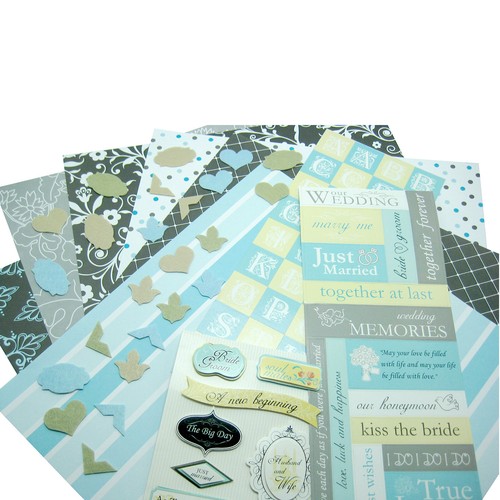 Kit scrapbooking avec - de,