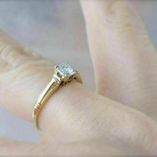 Bague fiançailles ancienne - fiançailles,