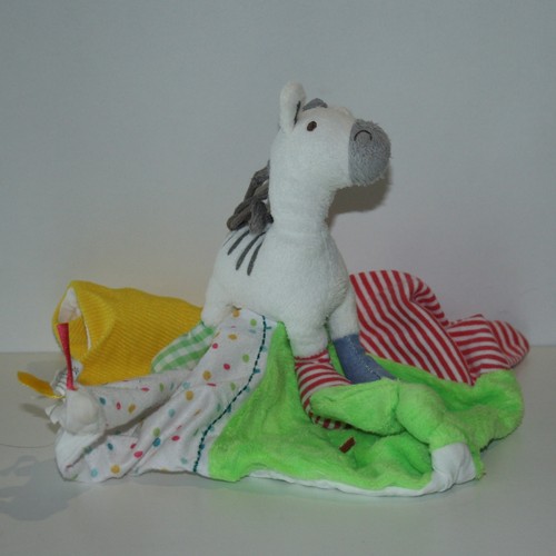 Doudou zèbre oxybul - doudou,
