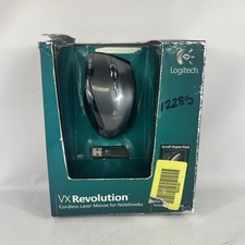 Logitech VX Revolution Cordless Laser Mouse 2.4GHz Right Hand With USB, CD-ROM